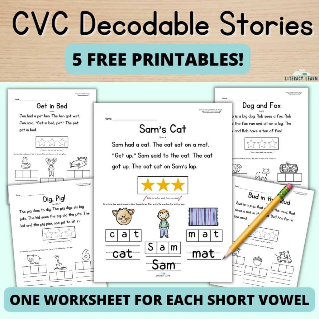 Printable reading worksheets
